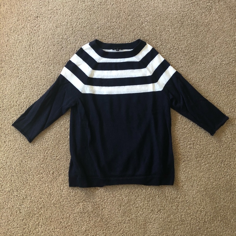3 for $25! The Limited 3/4 sleeve striped top